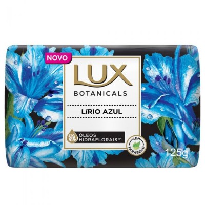 Sabonete Barra Glicerinado Lírio Azul Lux Botanicals 125g