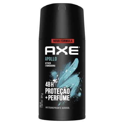 Desodorante Aerosol Vetiver E Mandarina 48h Axe Apollo 150ml