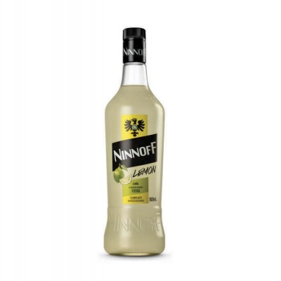 Vodka Saborizada Limão Ninnoff Garrafa 900ml