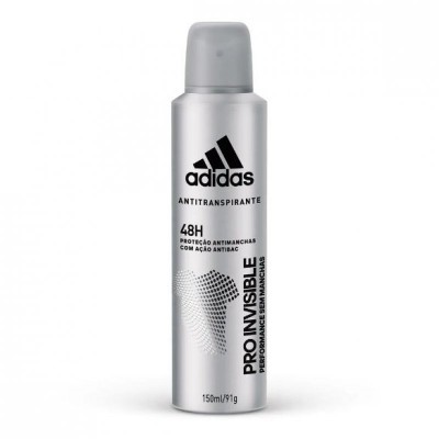 Desodorante Adidas Aerosol Invisible Men 91gr