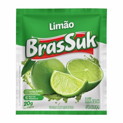 Refresco Em Pó Brassuk Limão 20gr