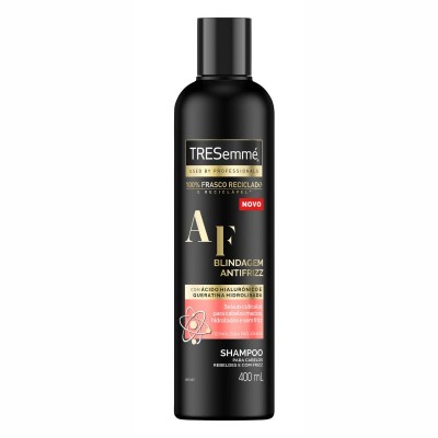 Shampoo Com Ácido Hialurônico E Queratina Hidrolisada Tresemmé Blindagem Antifrizz Frasco 400ml