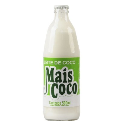 Leite De Coco Mais Coco Vidro 500ml