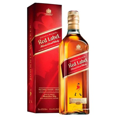 Whisky Johnnie Walker Red Label 750ml