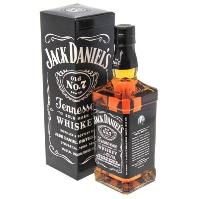 WHISKY JACK DANIELS CARTUCHO S/DOSAD 1L