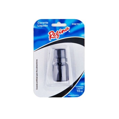 Corante Liquido Para Bolo Preto Regina 10ml