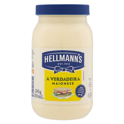 Maionese Hellmanns Pote 500g