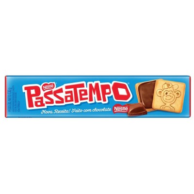 Biscoito Nestle Passatempo Recheio Chocolate 130g