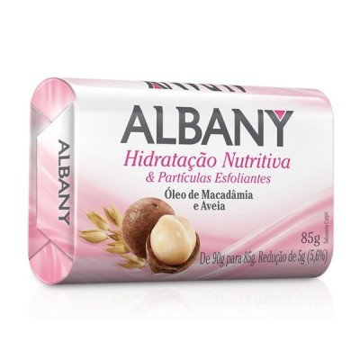 Sabonete Albany Feminino Rosa 85gr