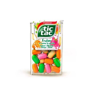 Pastilha Tic Tac Frutas 14,5g