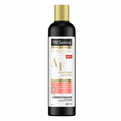 Condicionador Com Ácido Hialurônico E Queratina Hidrolisada Tresemmé Blindagem Antifrizz Frasco 400ml