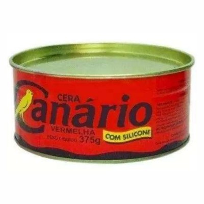 Cera Pasta Canario Vermelha 375g