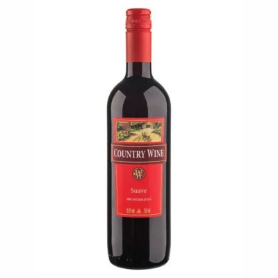 Vinho Country Wine Tinto Suave 750ml