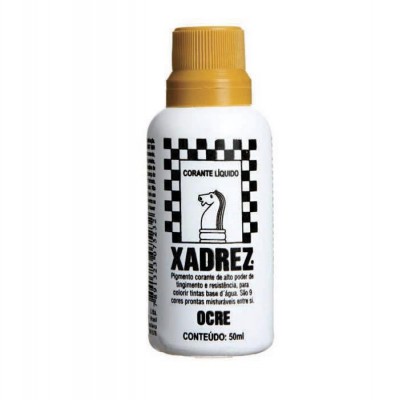 Corante Líquido Ocre Xadrez 50ML