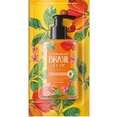 Sabonete Líquido para as Mãos LUX Flor do Cajueiro Botanicals Essências do Brasil Blister 240ml