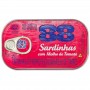 Sardinha 88 Molho De Tomate 125gr