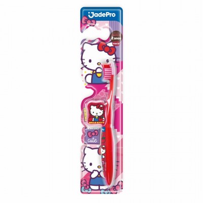 Escova Dental Jadepro Hello Kitty Macia 2d