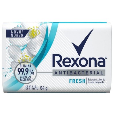 Sabonete Barra Antibacterial Fresh Rexona 84g