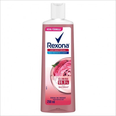 Sabonete Liquido Rexona Antibacteriano Aguas Rosas 250ml