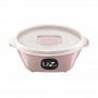 Pote Uz247 Premium Plástico Rosa 350ml