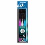 Escova Dental Jadepro Onda Black Macia 3un