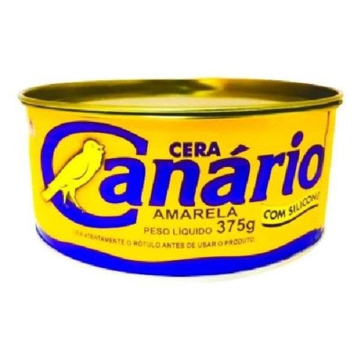 Cera Pasta Canario Amarela 375g