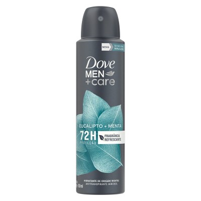 Desodorante Aerosol Eucalipto e Menta 72h Proteção Dove Men+Care 150ml