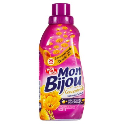 Amaciante Mon Bijou Concentrado Noite Dos Sonhos 500ml