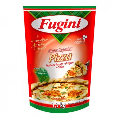 Molho de Tomate Fugini Pizza Sachê 1,7kg