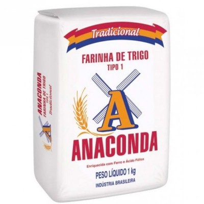 Farinha De Trigo Anaconda (Papel) 1kg