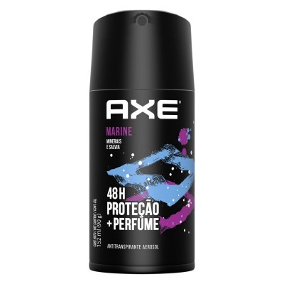 Desodorante Aerosol Marine Minerais E Sálvia 48h Proteção Axe 152ml