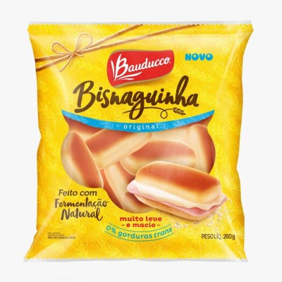 Pao Bauducco Bisnaguinha Original 260g