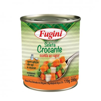 Seleta de Legumes Fugini Crocante 170g