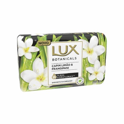 Sabonete Barra Glicerinado Capim-Limão E Frangipani Lux Botanicals 85g