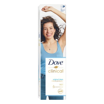 Desodorante Dove Antitranspirante Aerosol Original Clean Women 91g