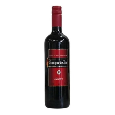 Vinho Sangue Boi Tinto Suave 750ml