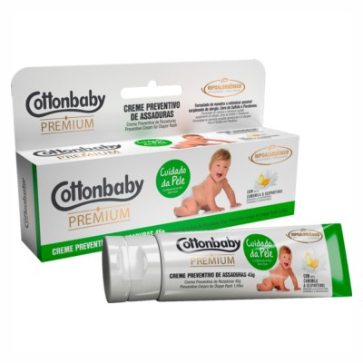 Creme Preventivo De Assaduras Cottonbaby 45g