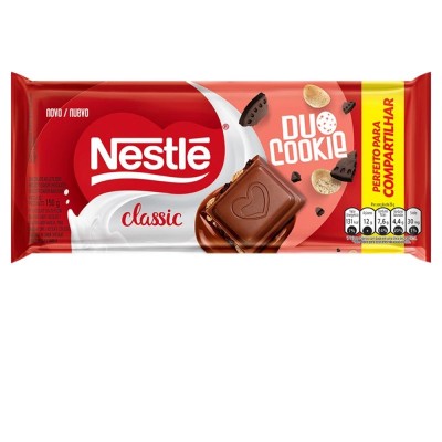 Chocolate Leite Nestle Biscoito Duo Cookie 150g