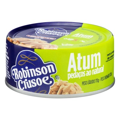 Atum Pedaços Robinson Crusoe Natural 170g