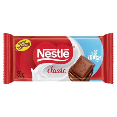 Chocolate Ao Leite Nestle Classic 80g