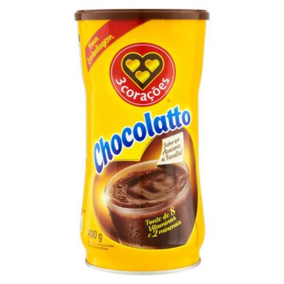 Achoco 3 Corações Chocolatto LT 370g