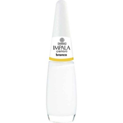 Esmalte Impala Cremoso Branco 7,5ml