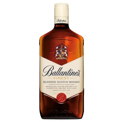 Whisky Escocês Blended Finest Ballantines Garrafa 1l