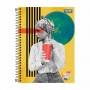 Caderno Skin Art Cd 10mt com Adesivo 140 Folhas