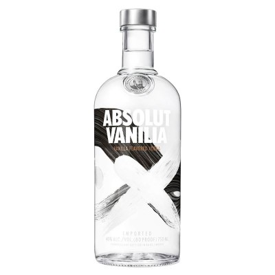 Vodka Destilada Saborizada Vanilla Absolut Garrafa 750ml