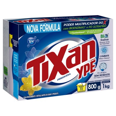 Sabão em Pó Ype Tixan Primavera Caixa 800g