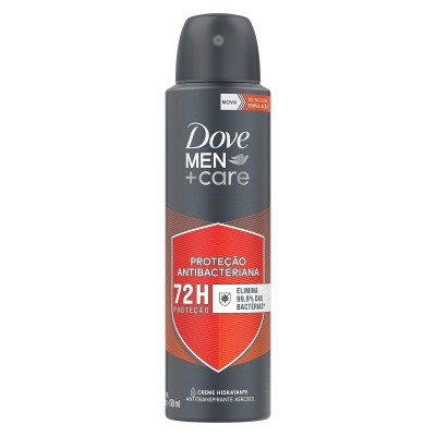 Desodorante Aerosol Proteção Antibacteriana 72h Dove Men+Care 150ml