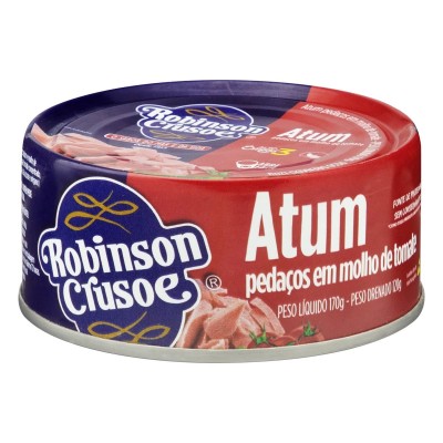 Atum Pedaços Robinson Crusoe Tomate 170g