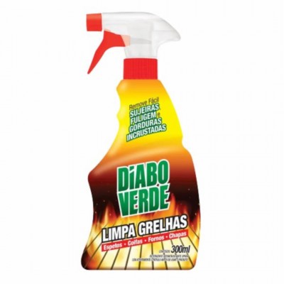 Limpa Grelha Diabo Verde Spray Gtl 300ml