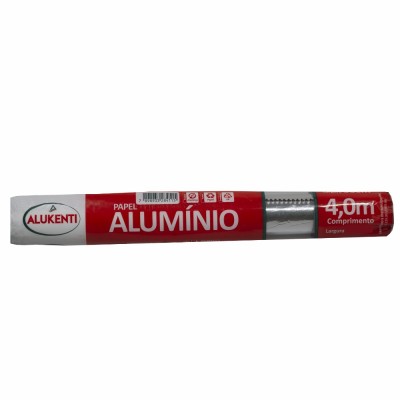 Papel Aluminio Alukenti 45cmx4mt